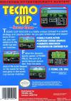 Tecmo Cup Soccer Game Box Art Back